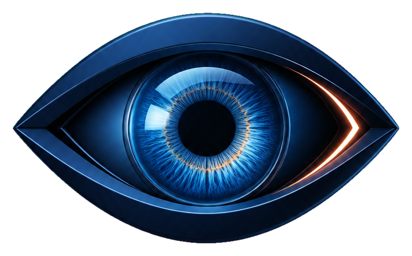 Blinking security eye